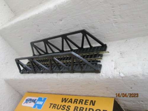 N SCALE : ATLAS : WARREN TRUSS BRIDGE - BOXED