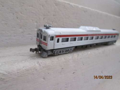 N SCALE : CON-COR : SOUTHERN PACIFIC - RAIL CAR COACH - BOXED