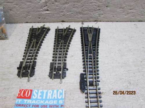 N SCALE  : X3 POINTS - TRACKS & RAIL JOINERS