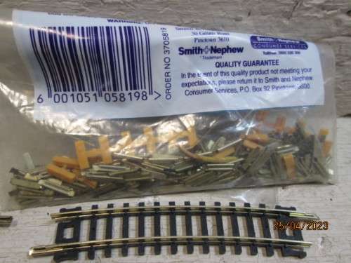 N SCALE  : X3 POINTS - TRACKS & RAIL JOINERS