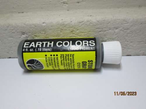 HO SCALE : WOODLAND SCENICS : EARTH COLOURS - LIQUID PIGMENT - STONE GREY