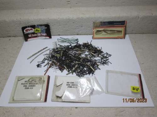 HO / OO SCALE : ATLAS : RAIL NAILS AND JOINERS