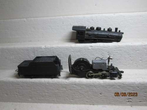 HO SCALE : LIMA : O-4-O STEAM LOCOMOTIVE