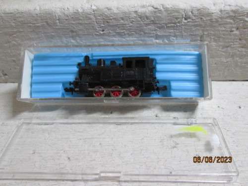 N SCALE : ATLAS : 0-6-0 STEAM LOCOMOTIVE - BOXED