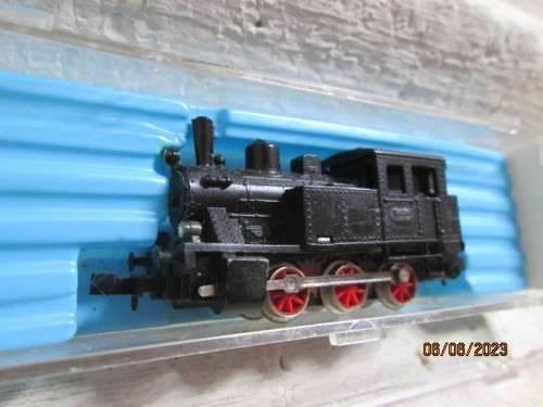 N SCALE : ATLAS : 0-6-0 STEAM LOCOMOTIVE - BOXED