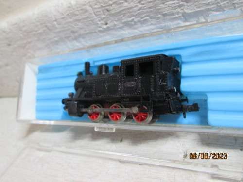 N SCALE : ATLAS : 0-6-0 STEAM LOCOMOTIVE - BOXED