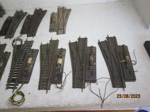 HO / OO SCALE : FLEISCHMANN OLD TRACK - X60 PIECES