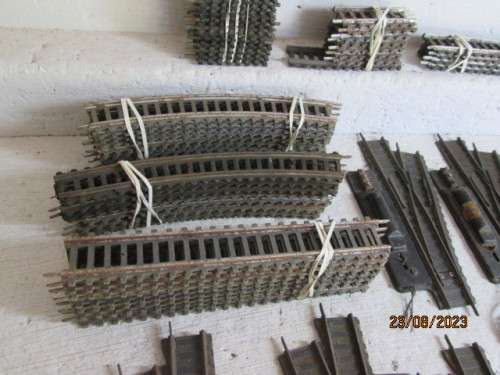 HO / OO SCALE : FLEISCHMANN OLD TRACK - X60 PIECES