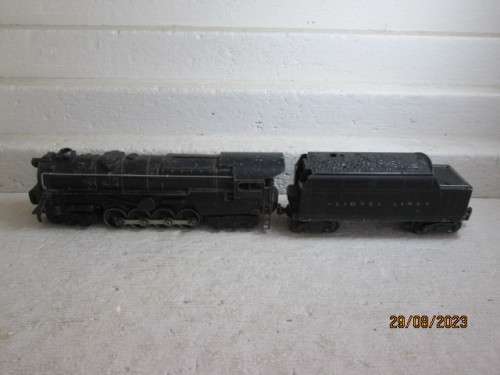 O SCALE : LIONEL - TURBINE - 6-8-6 STEAM LOCOMOTIVE