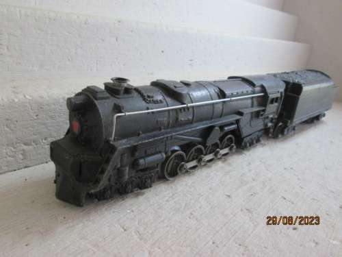 O SCALE : LIONEL - TURBINE - 6-8-6 STEAM LOCOMOTIVE