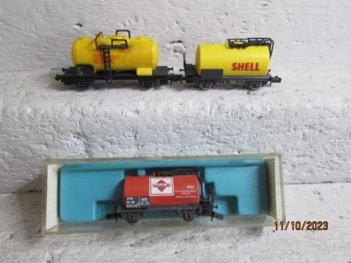 N SCALE : VARIOUS TANKERS - X3