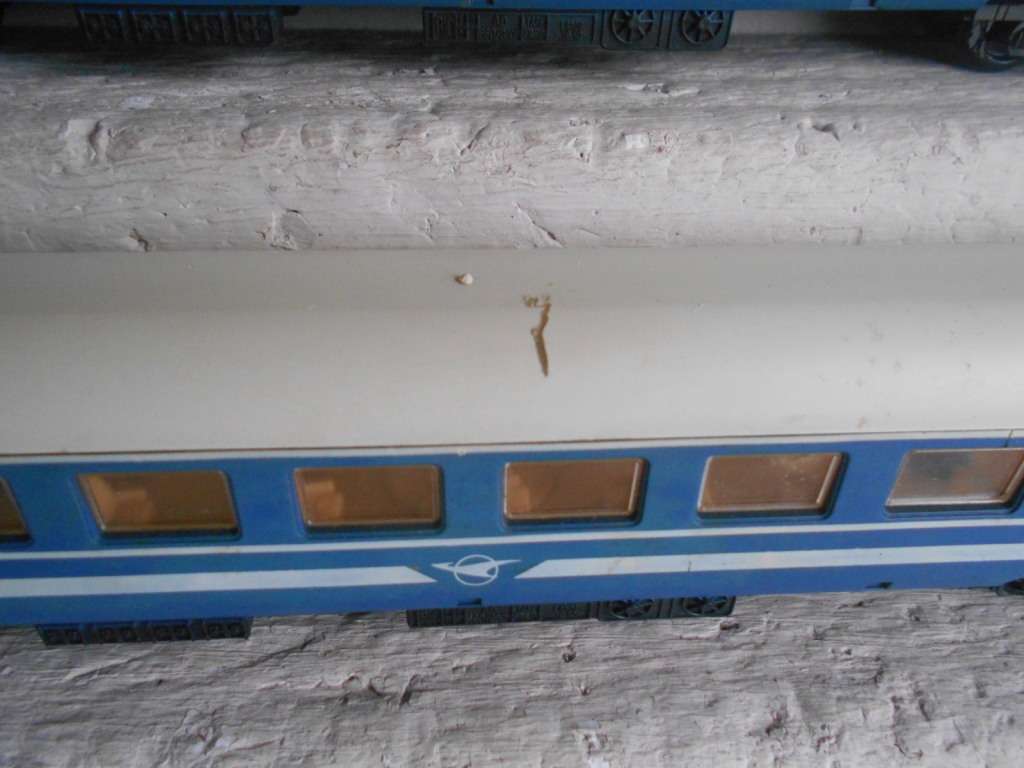 HO SCALE - LIMA - SAR - BLUE TRAIN COACHES - X3 (RARE TYPE)