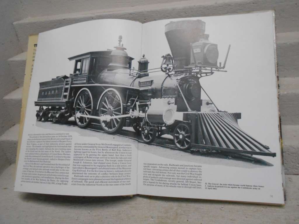 HARDCOVER BOOK - TRAINS AROUND THE WORLD