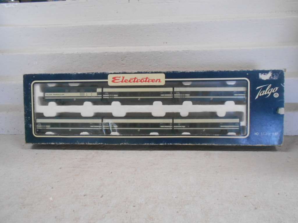 HO SCALE - ELECTROTREN - TALGO PASSENGER SET - BOXED
