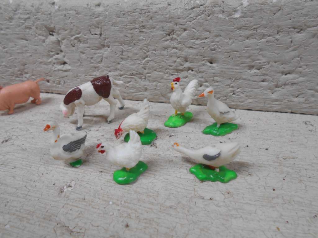 O SCALE - FARM ANIMALS + FIGURINES ETC