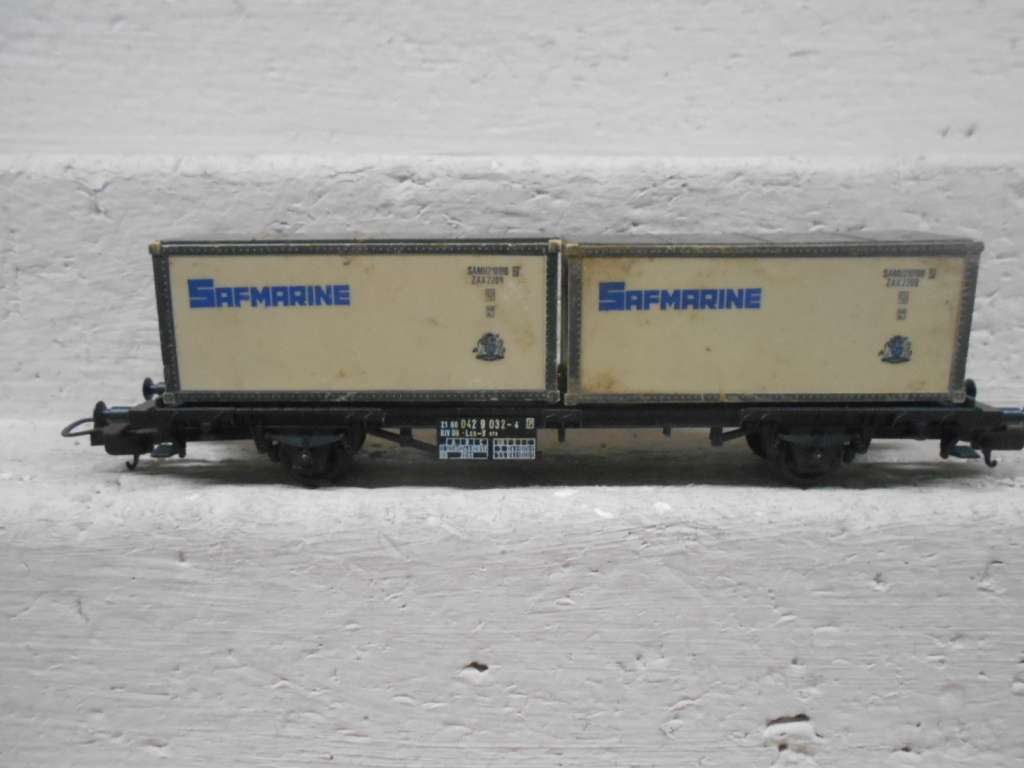 HO SCALE - LIMA - SAR - SAFMARINE CONTAINER TRUCK - BOXED
