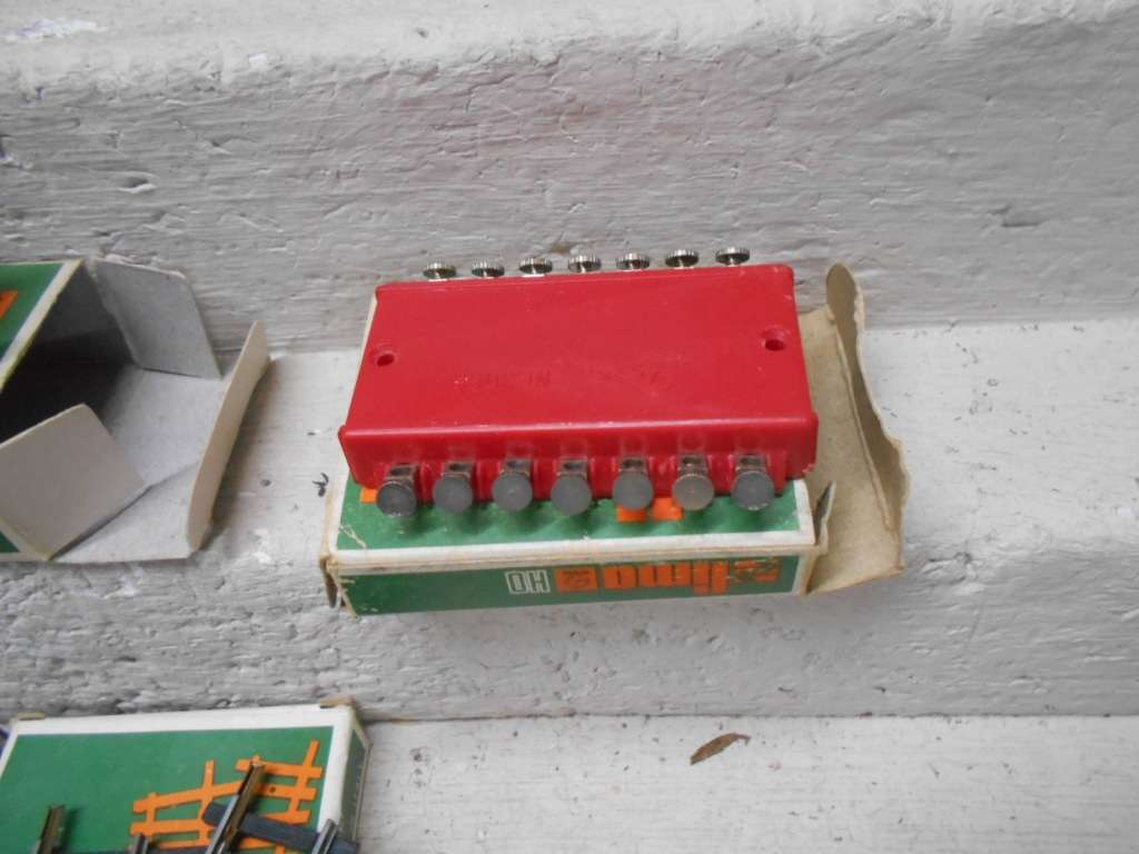 HO / OO  SCALE - LIMA - x4 POINTS + POINT SWITCHES - BOXED