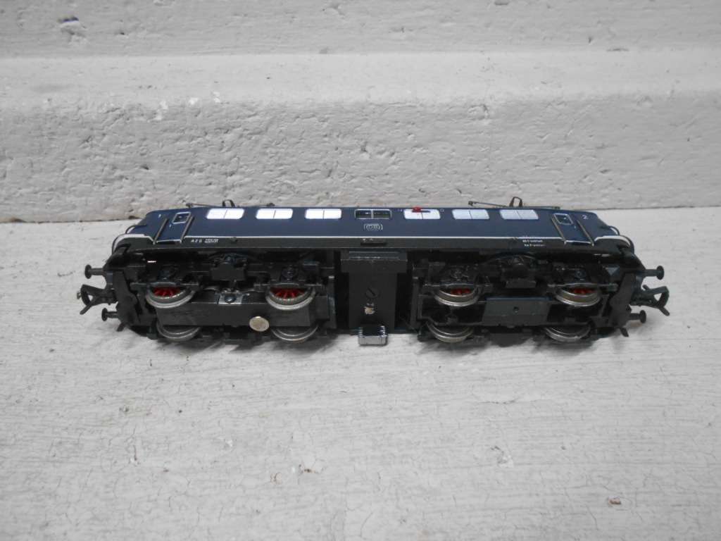 HO SCALE - FLEISCHMANN - BLUE DB ELECTRIC LOCOMOTIVE - BOXED