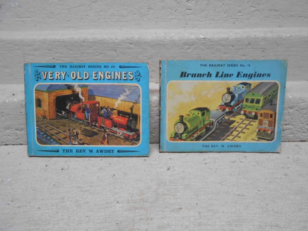 SOFT COVER KIDDY BOOKS - X2 THOMAS COLLECTION BOOKS