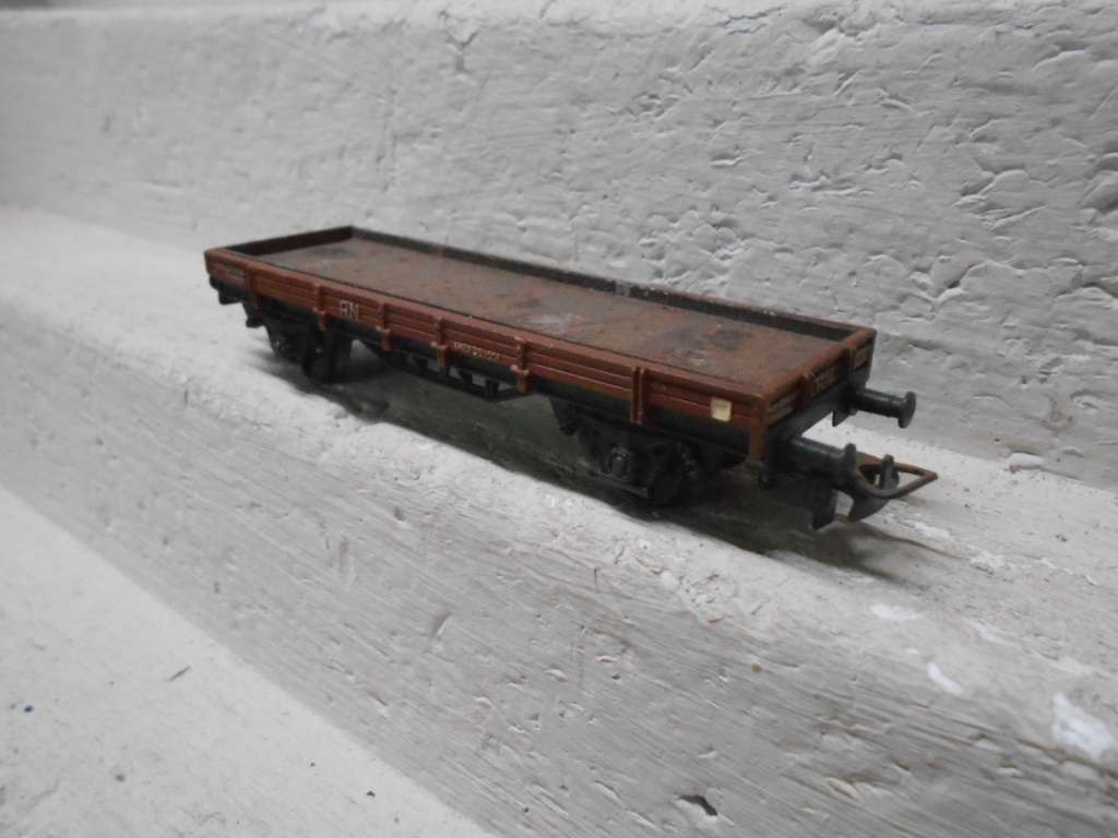 HO SCALE - ELECTROTREN - RN FLAT WAGON
