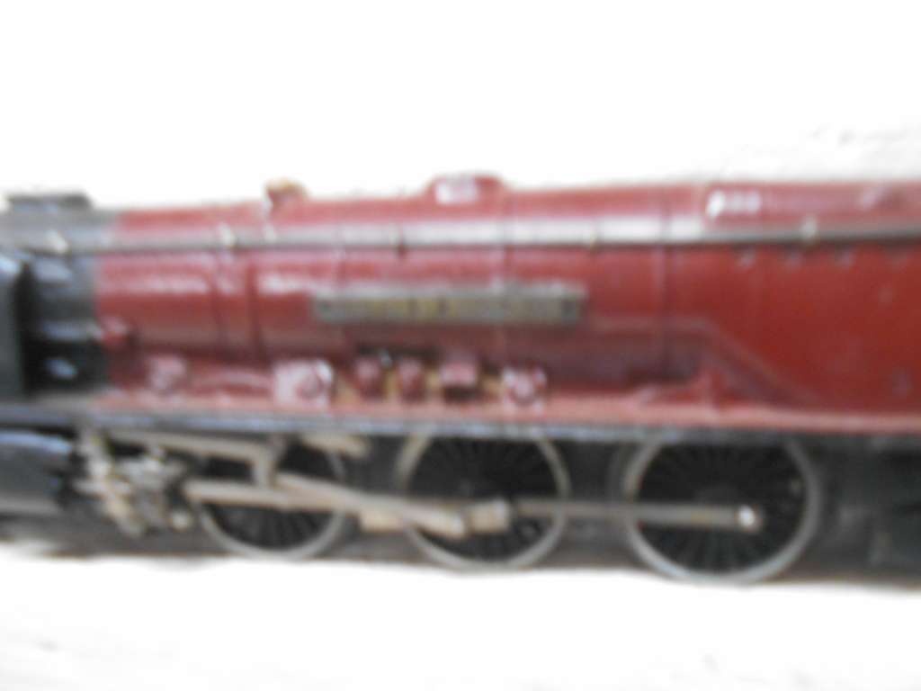 OO SCALE - HORNBY DUBLO - LMS  4-6-2 STEAM LOCOMOTIVE - 2-RAIL