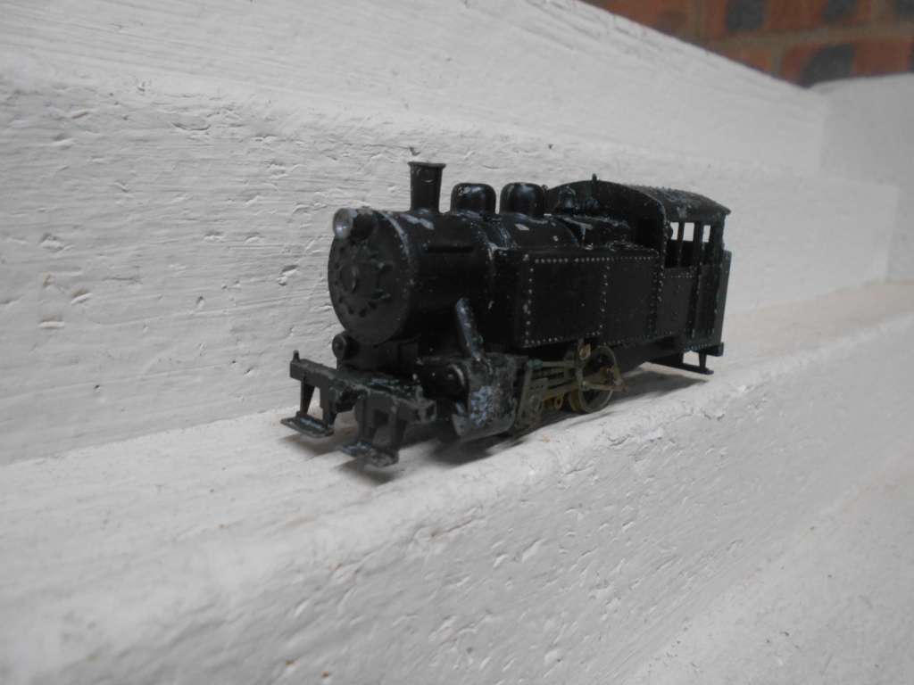 HO SCALE - MANTUA - 0-4-0 STEAM LOCOTIVE -