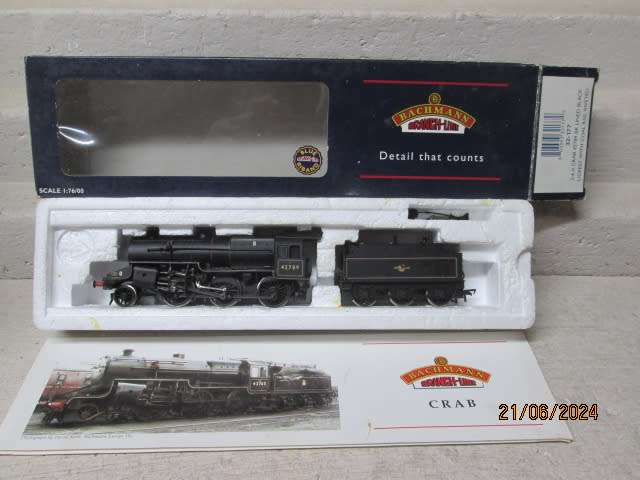 OO SCALE - BACHMANN - 2-6-0 BR - STEAM LOCOMOTIVE - BOXED