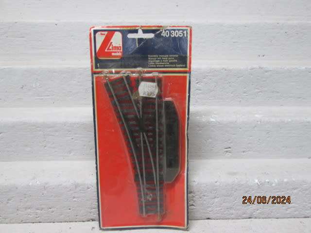 HO SCALE - LIMA - LEFT HAND POINT - BOXED