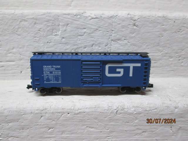 N SCALE - MODEL POWER - GT BOX CAR WAGON