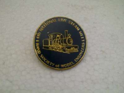 SAR LAPEL BADGE - 14TH NATIONAL LIVE STEAM