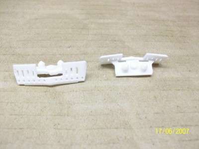 SAR HO LIMA 5E REPLACEMENT COW CATCHERS X1 SET WHITE