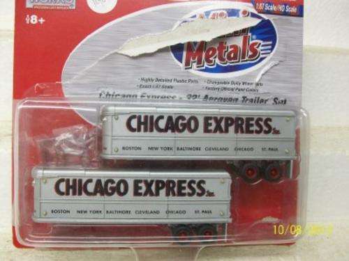 MINI METALS HO 32" TRAILORS X2 LOT 2