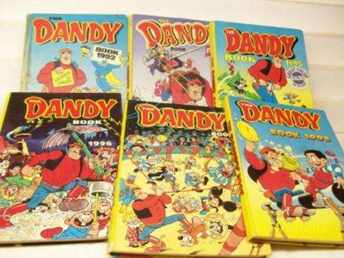 THE DANDY BOOK 1992/94/95/96/97 AND 1998