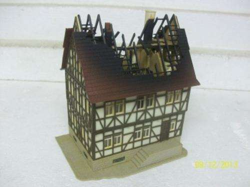 HO VOLLMER BURNT DOWN HOUSE  LOT 407