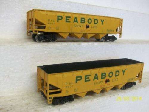 RIVAROSSI HO X2 OPEN HOPPERS LOT 287