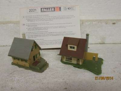 N SCALE FALLER No 2221 : x2 HOUSES - LOT 224 C
