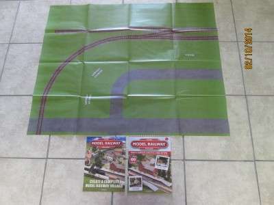 MODEL RAILWAY BOOK + CATALOGUES  & PART LAYOUT PLAN -  LOT   417C