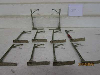 HO SCALE MARKLIN : MAST POLES x10 -  LOT  671C