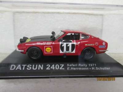1:43 SCALE RALLY CAR COLLECTION : DATSUN 240Z - LOT 426H