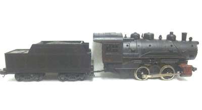 LIMA HO - 0-4-0 STEAM LOCO AND TENDER
