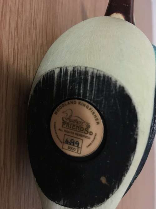 Collectable Feather Friends Woodland Kingfisher - Limited Edition