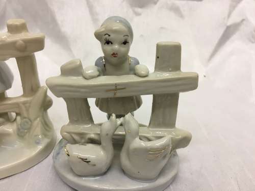 Collection of Children in Blue and White