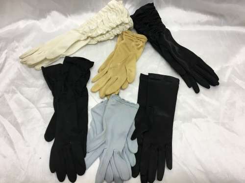Vintage Gloves x 6