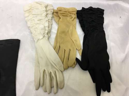 Vintage Gloves x 6