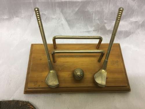 A Collection of Golfing Items