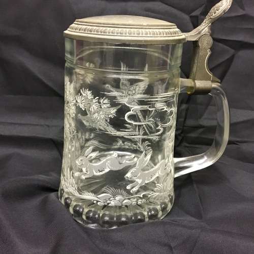Beautiful Engraved Tankard