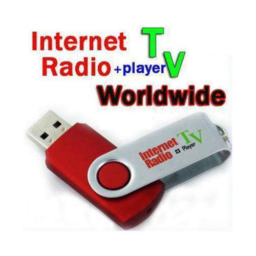 FREE POSTAGE! USB Internet Worldwide TV & Radio Stations Player Audio FREE POSTAGE!