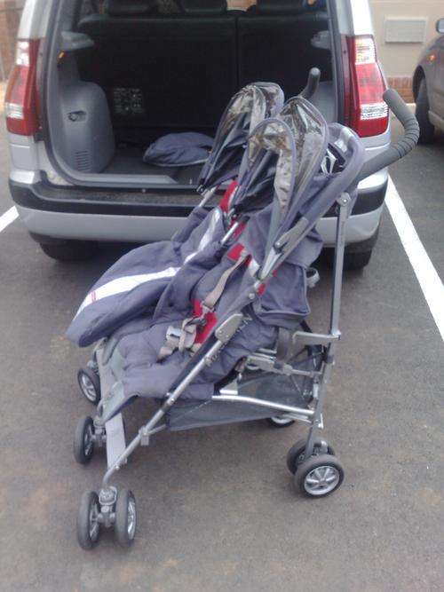 McLaren Twin Pram