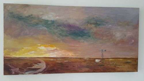 Landscape 2 By Adriaan Etsebeth 1200 x 600 x 50