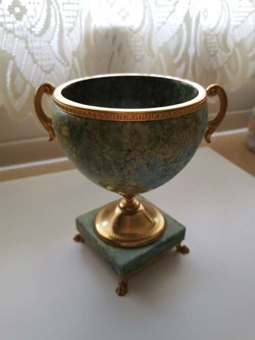 Alabaster Vase Large and heavy